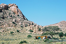 Namibia - campsite 1